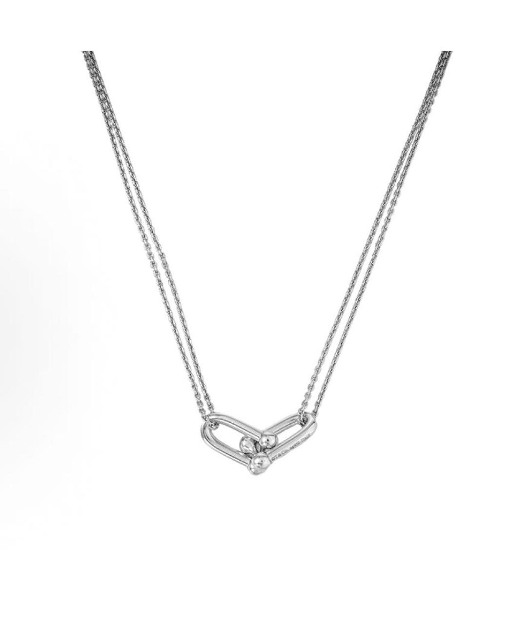 TIFFANY&CO Серебряное серебряное колье, фото 7