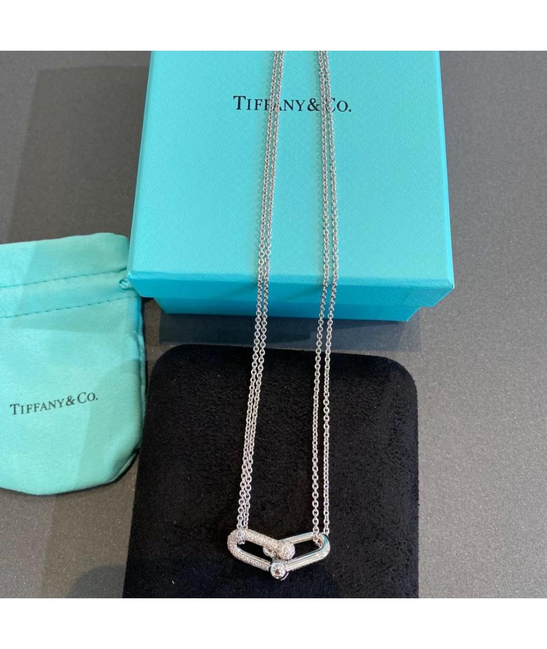 TIFFANY&CO Серебряное серебряное колье, фото 2