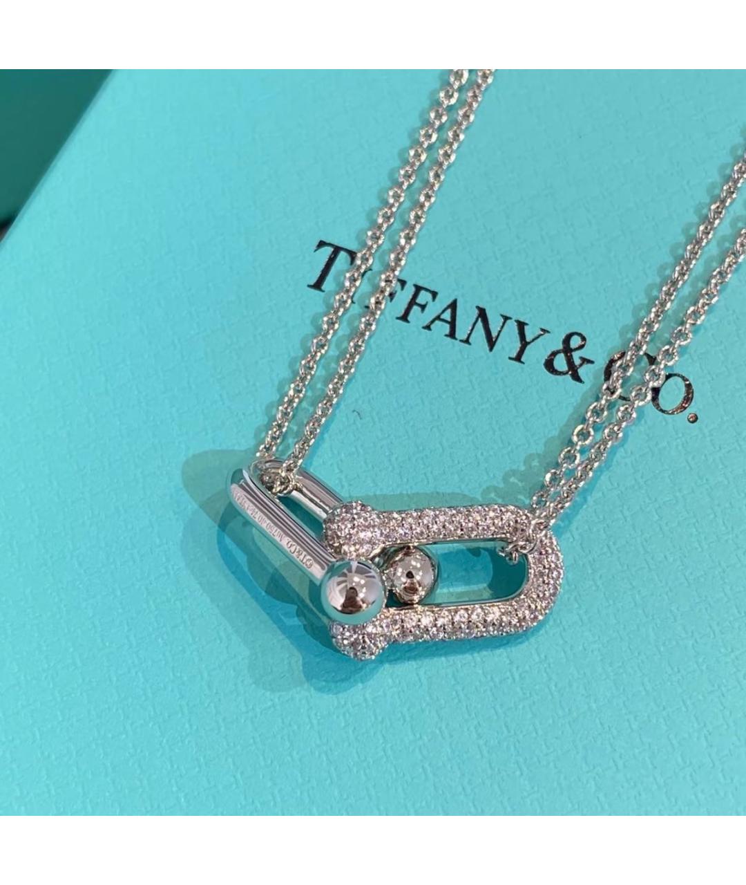 TIFFANY&CO Серебряное серебряное колье, фото 3