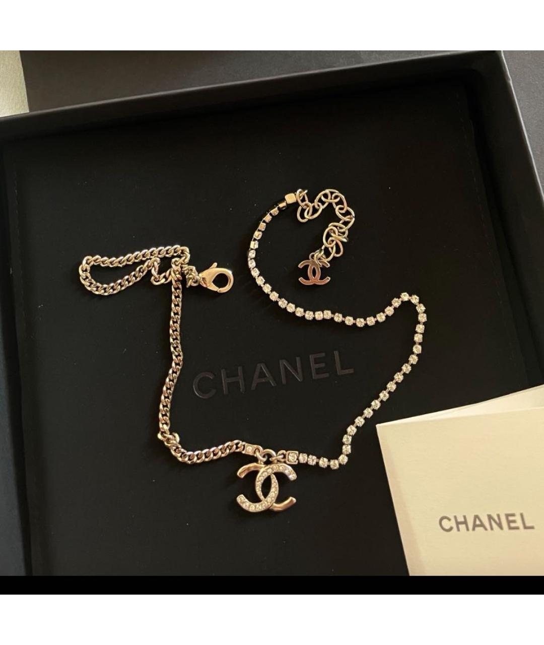 CHANEL Золотая подвеска, фото 4