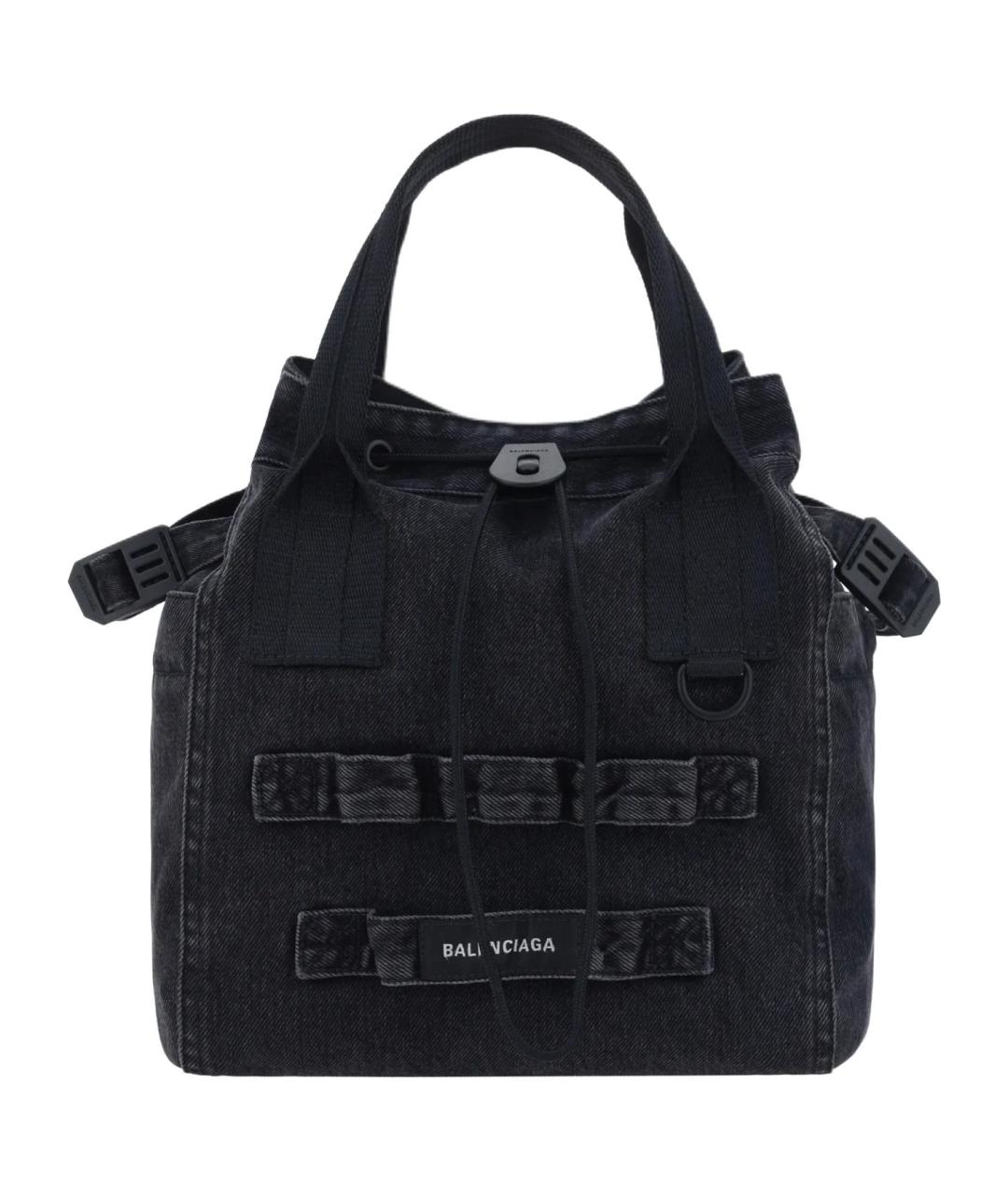 BALENCIAGA Черная сумка на плечо, фото 1