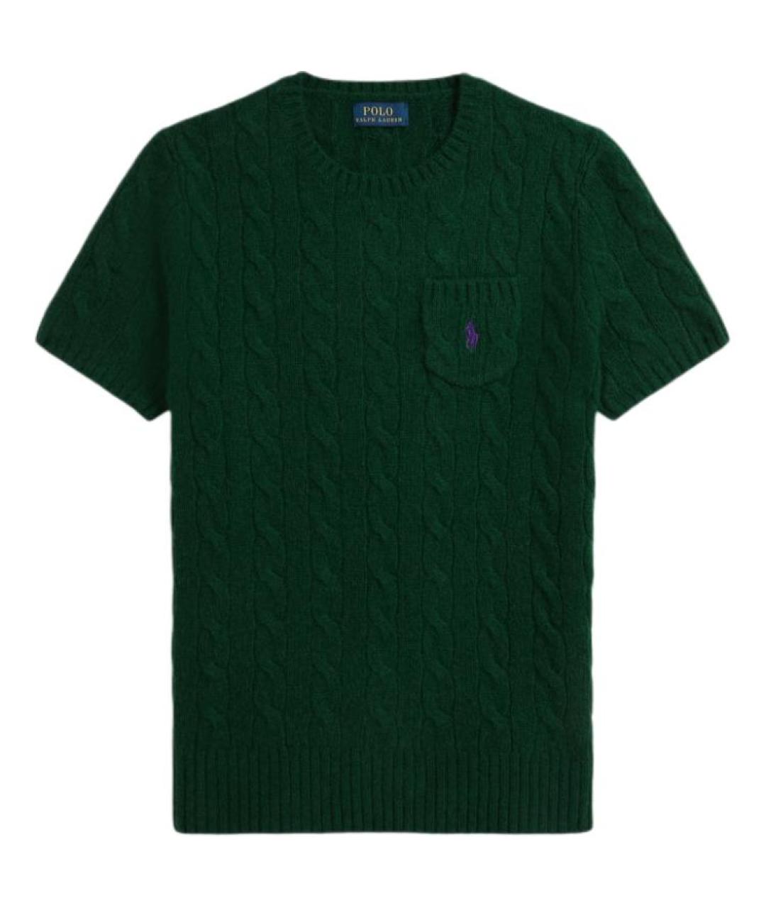POLO RALPH LAUREN Зеленый джемпер / свитер, фото 1