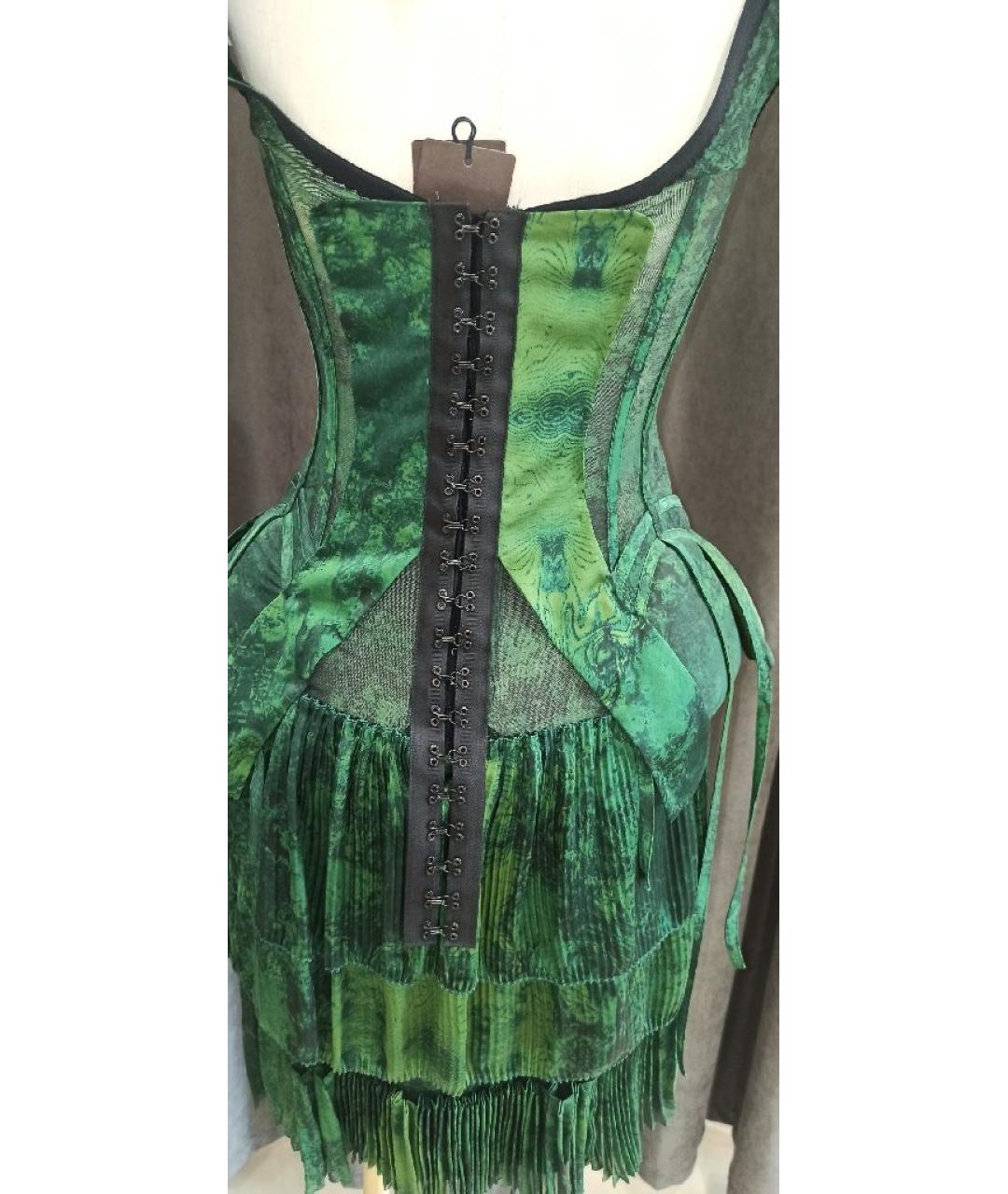 BOTTEGA VENETA Зеленое платье, фото 6
