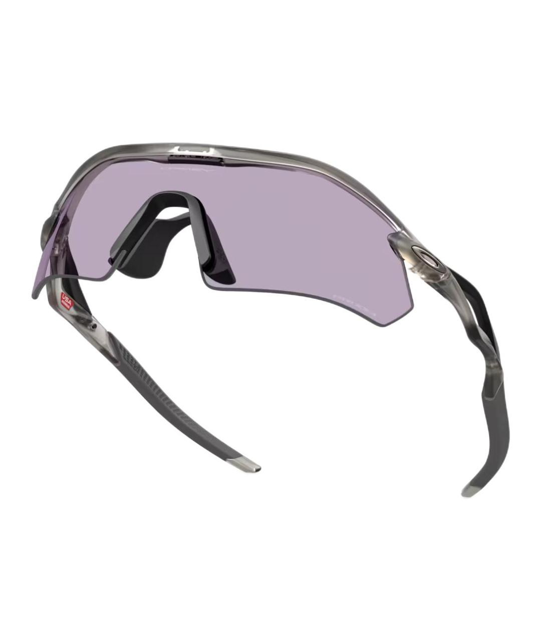 OAKLEY Серые пластиковые солнцезащитные очки, фото 4