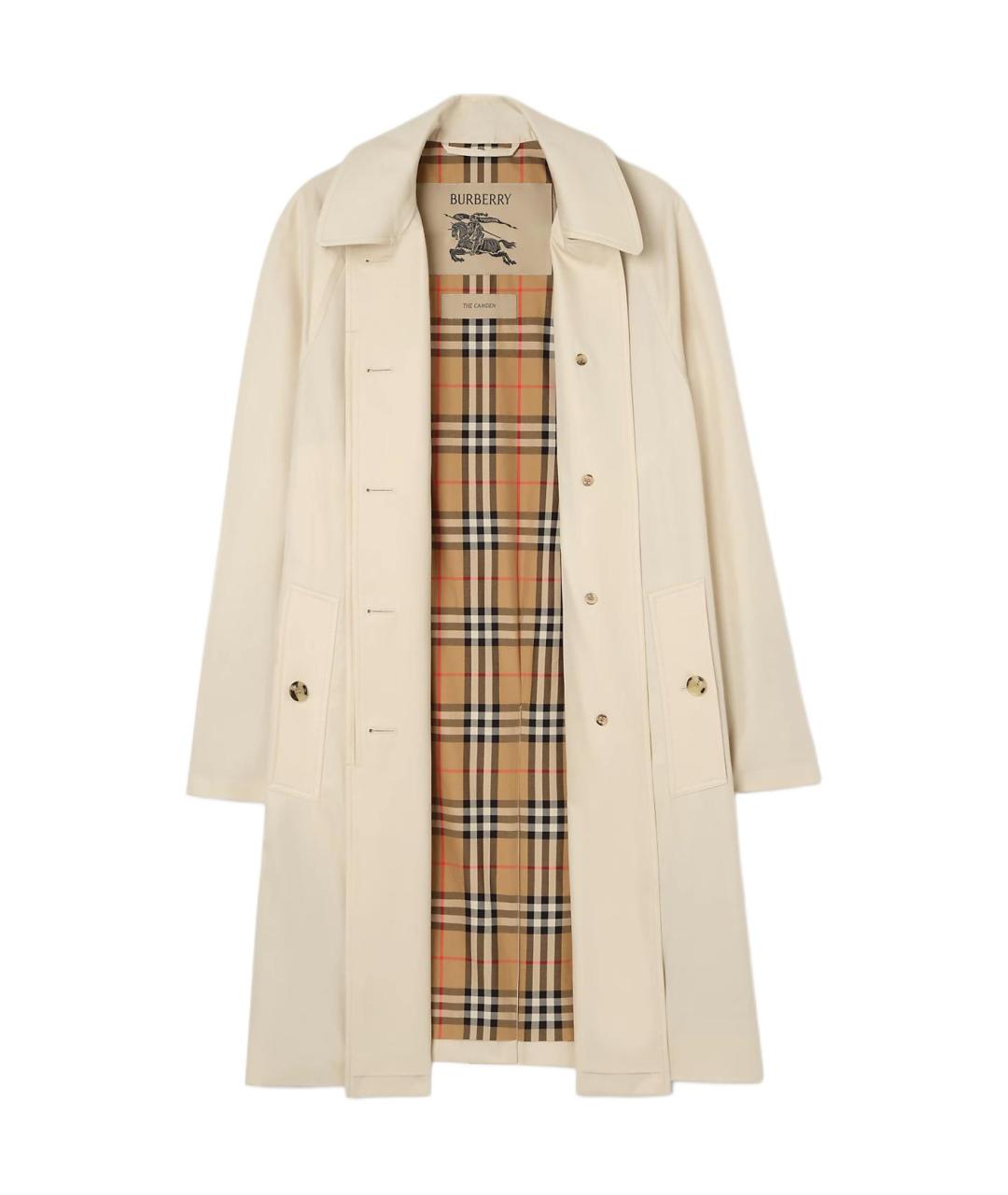 BURBERRY Бежевый тренч/плащ, фото 2