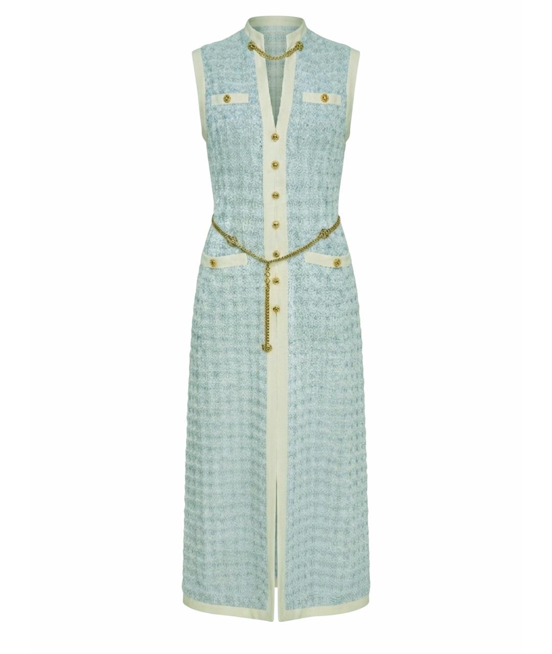 GUCCI Голубое платье, фото 1