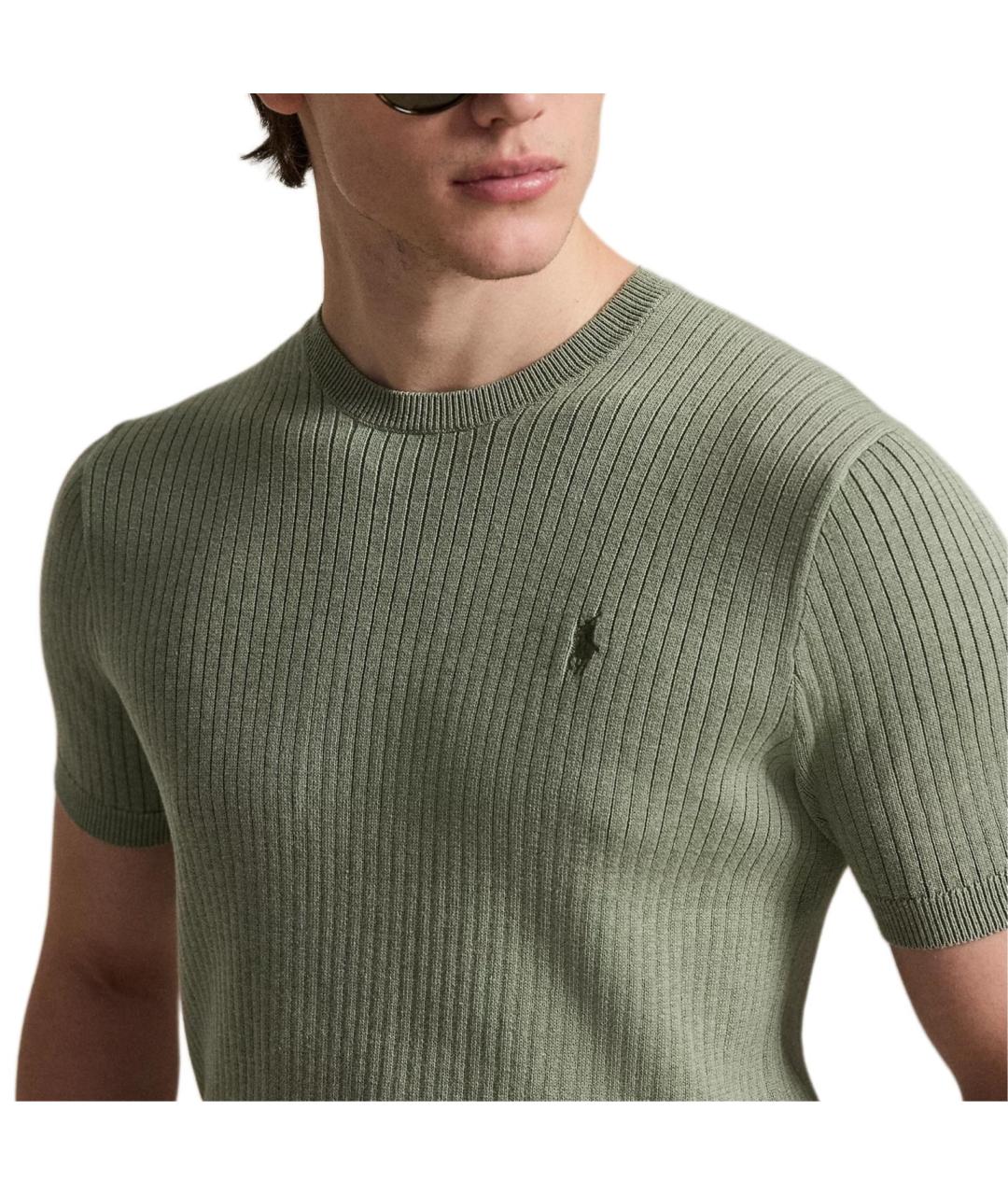 POLO RALPH LAUREN Зеленый джемпер / свитер, фото 5