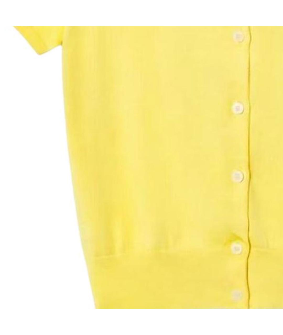 POLO RALPH LAUREN Желтый кардиган, фото 3