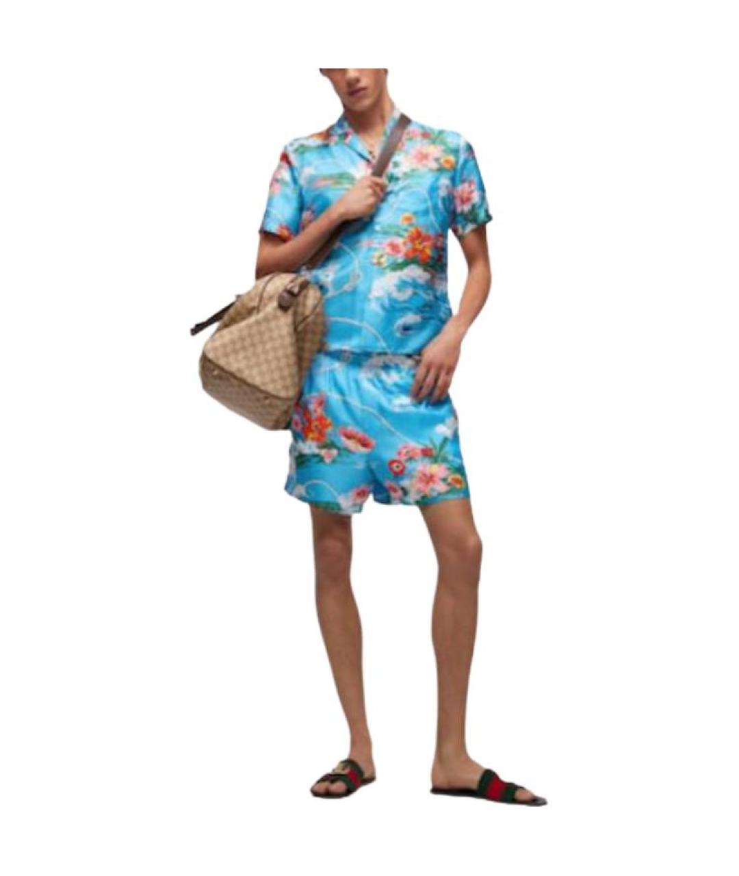GUCCI Мульти классическая рубашка, фото 3