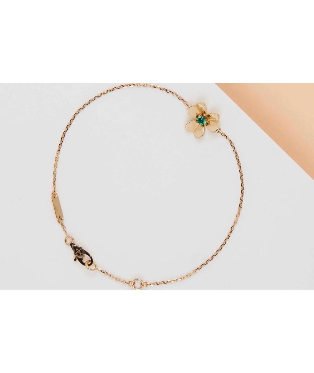 VAN CLEEF & ARPELS Золотой браслет из желтого золота, фото 2