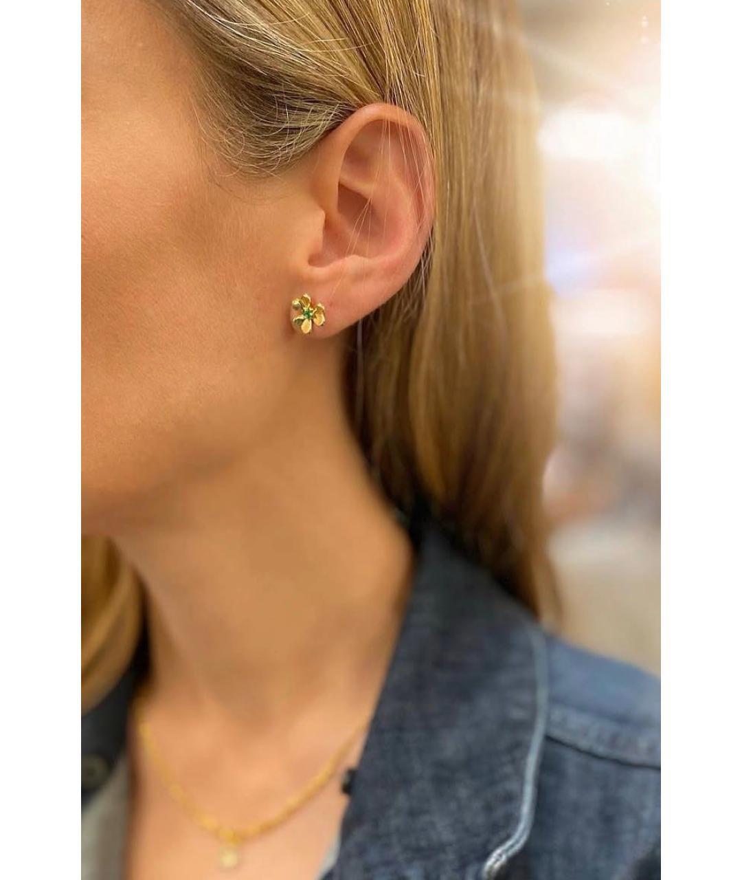 VAN CLEEF & ARPELS Золотые серьги из желтого золота, фото 3