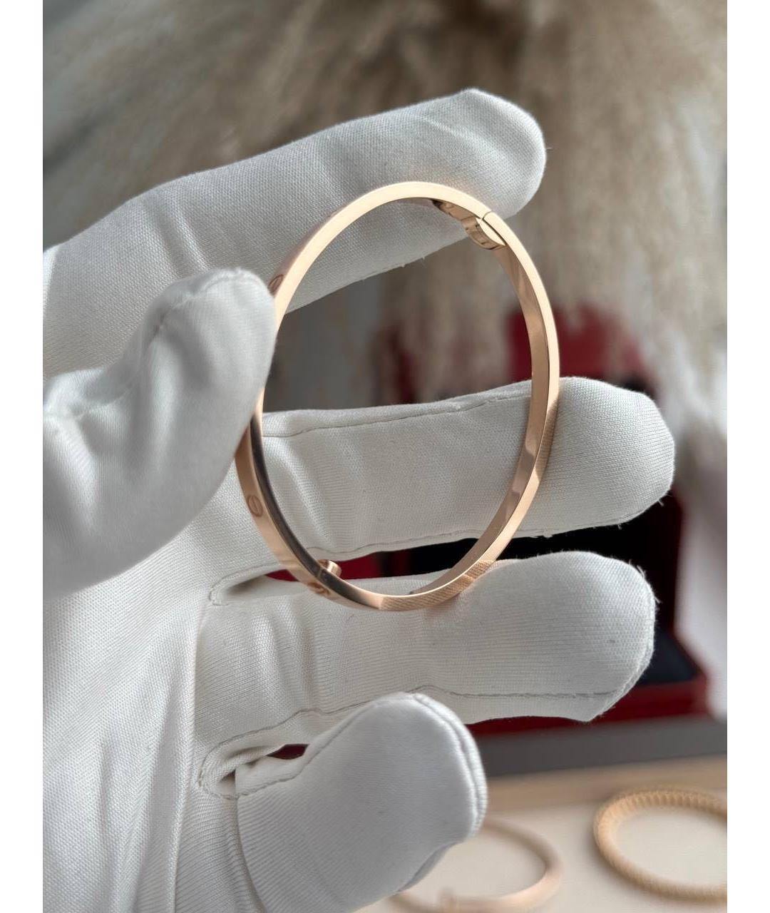 CARTIER Золотой браслет из розового золота, фото 4