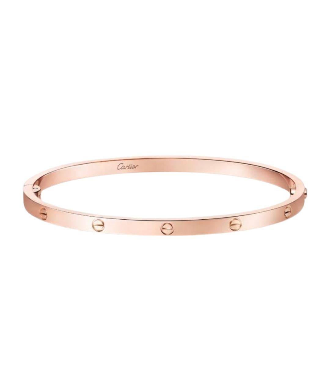 CARTIER Золотой браслет из розового золота, фото 1