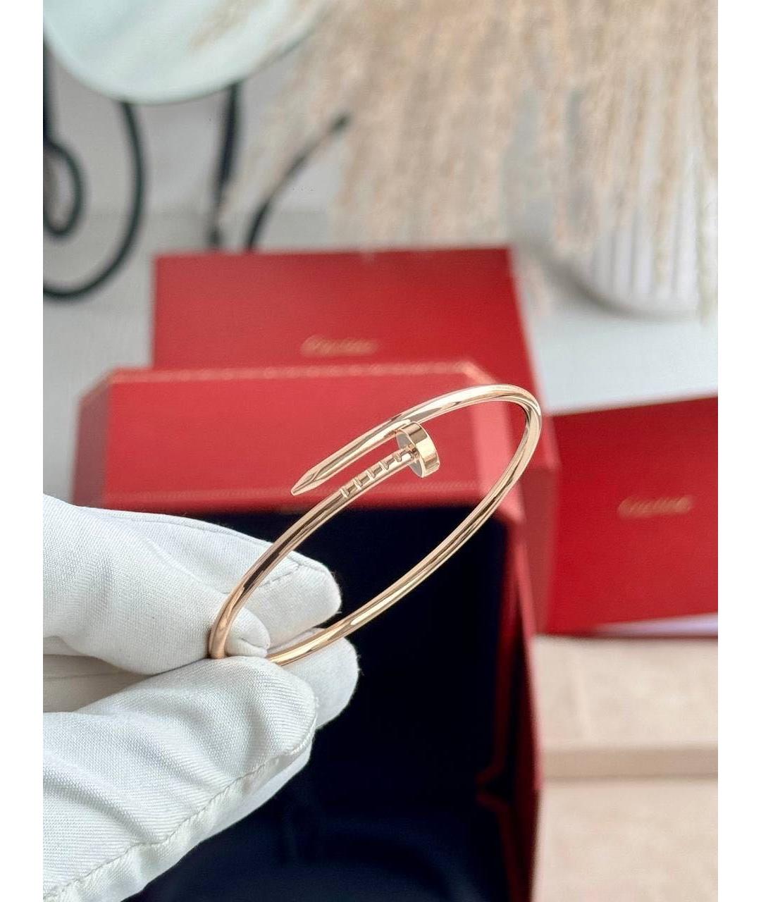CARTIER Золотой браслет из розового золота, фото 4
