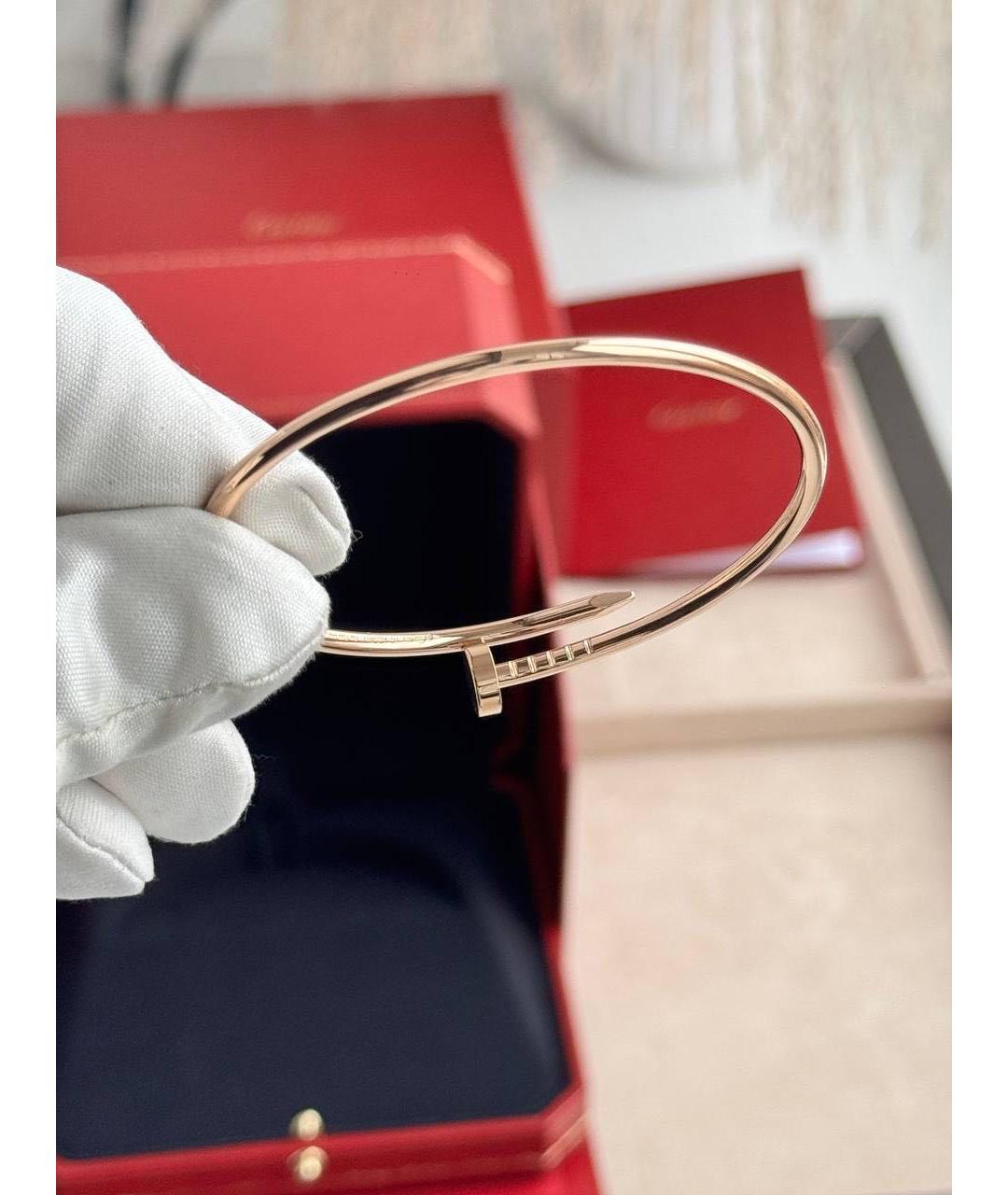 CARTIER Золотой браслет из розового золота, фото 5