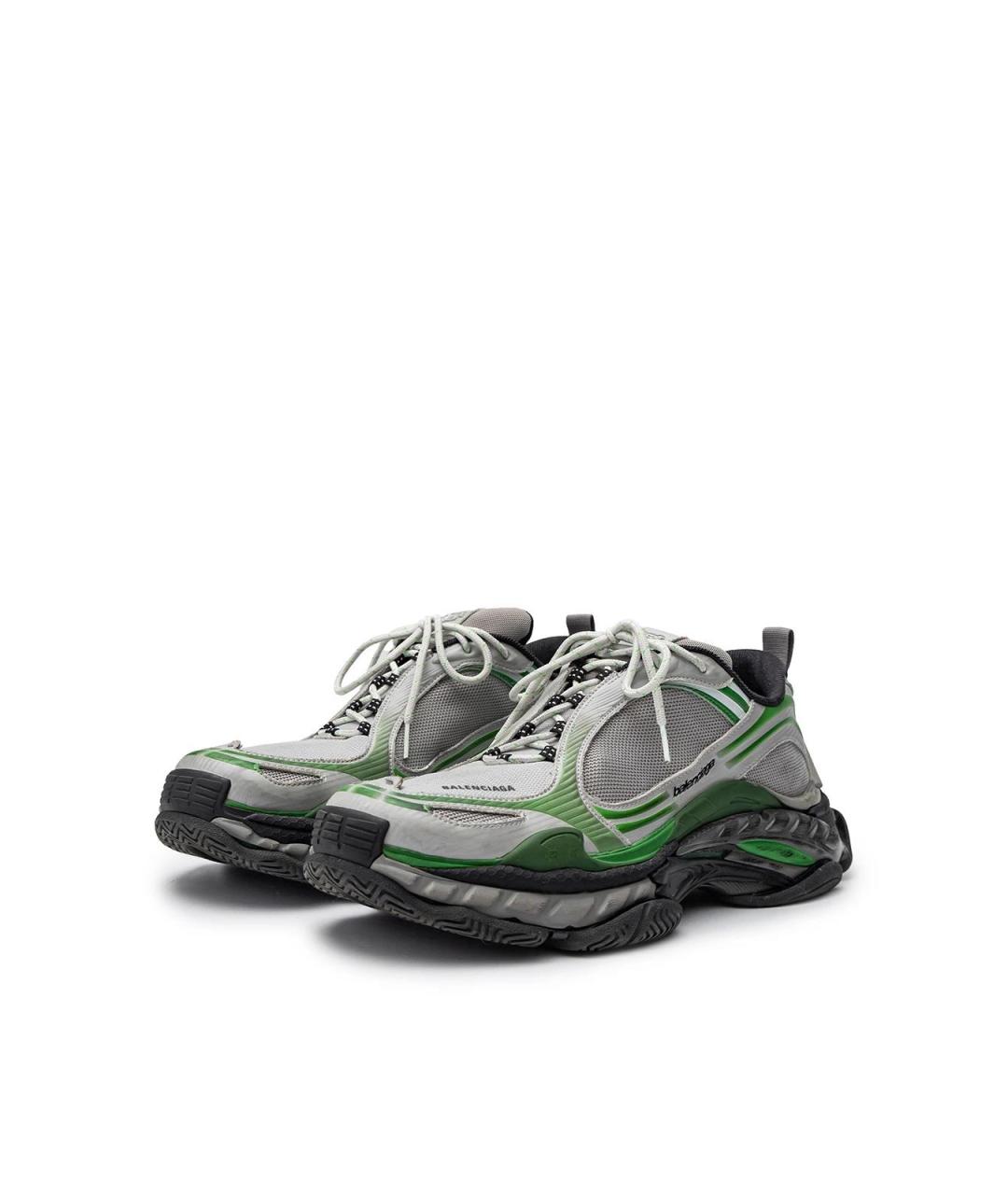 BALENCIAGA Серые резиновые кроссовки, фото 10