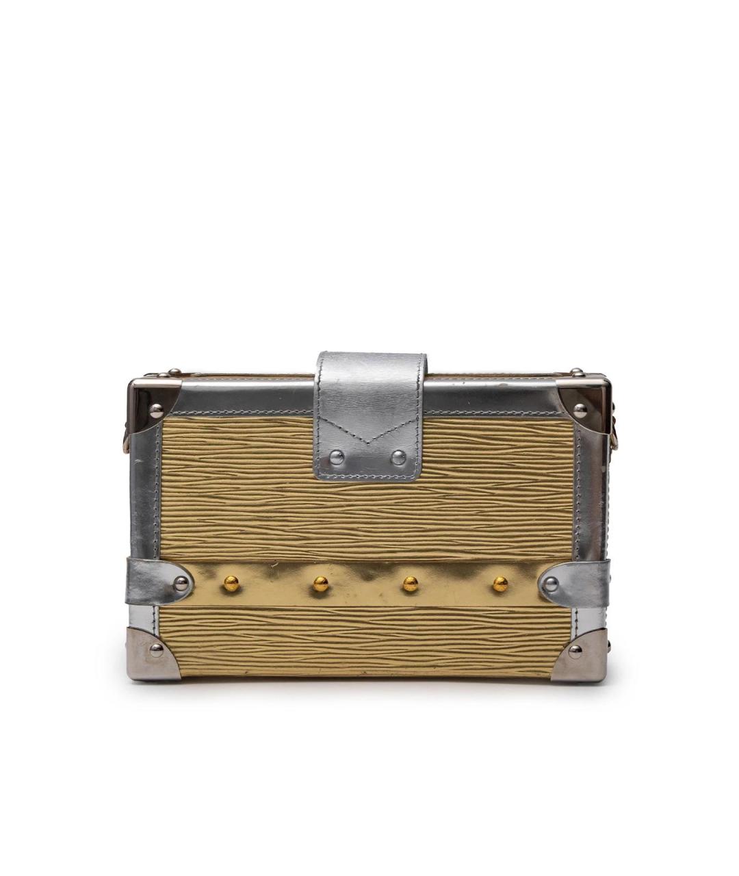 LOUIS VUITTON Золотая сумка тоут, фото 3