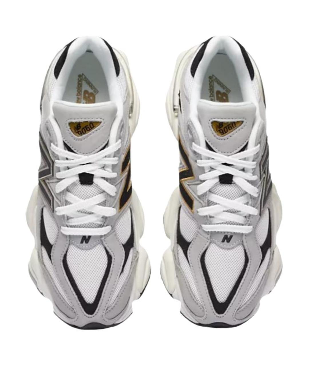 NEW BALANCE Серые замшевые низкие кроссовки / кеды, фото 3