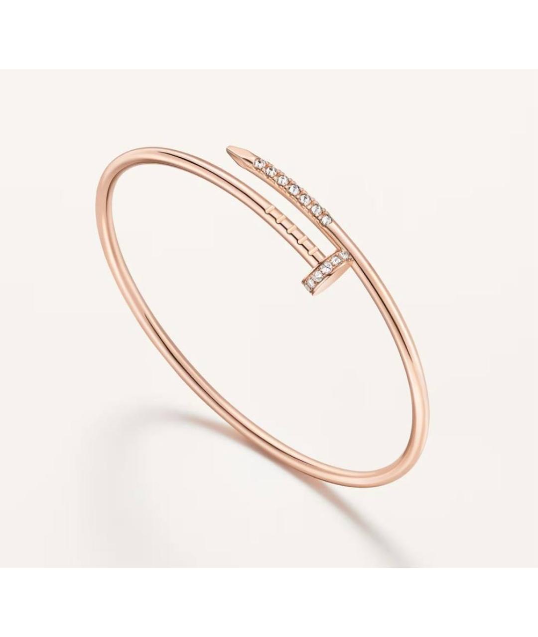 CARTIER Золотой браслет из розового золота, фото 8