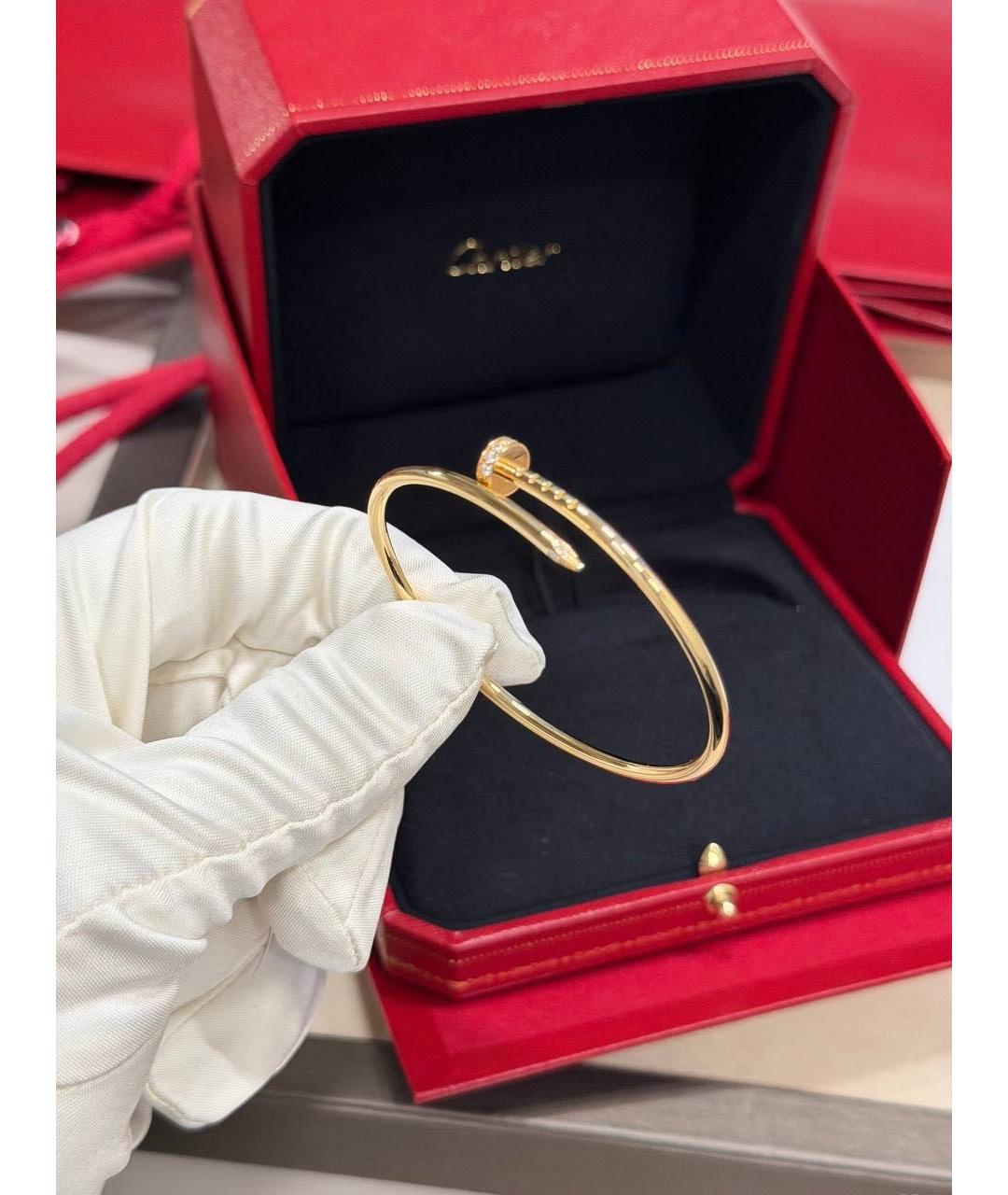 CARTIER Золотой браслет из желтого золота, фото 2