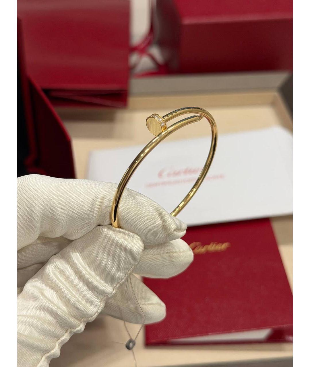 CARTIER Золотой браслет из желтого золота, фото 3