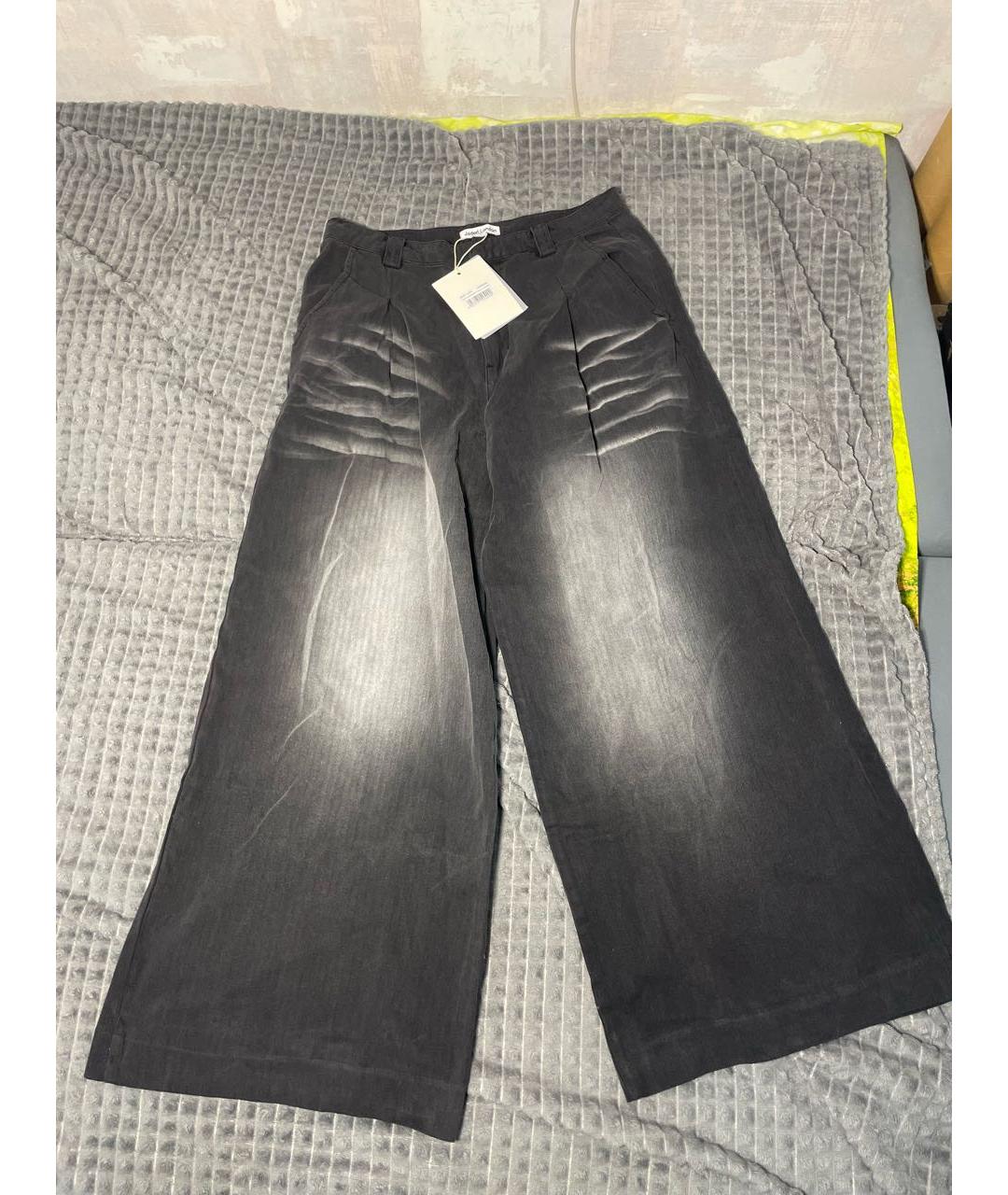 JADED LONDON Антрацитовые хлопковые повседневные брюки, фото 3