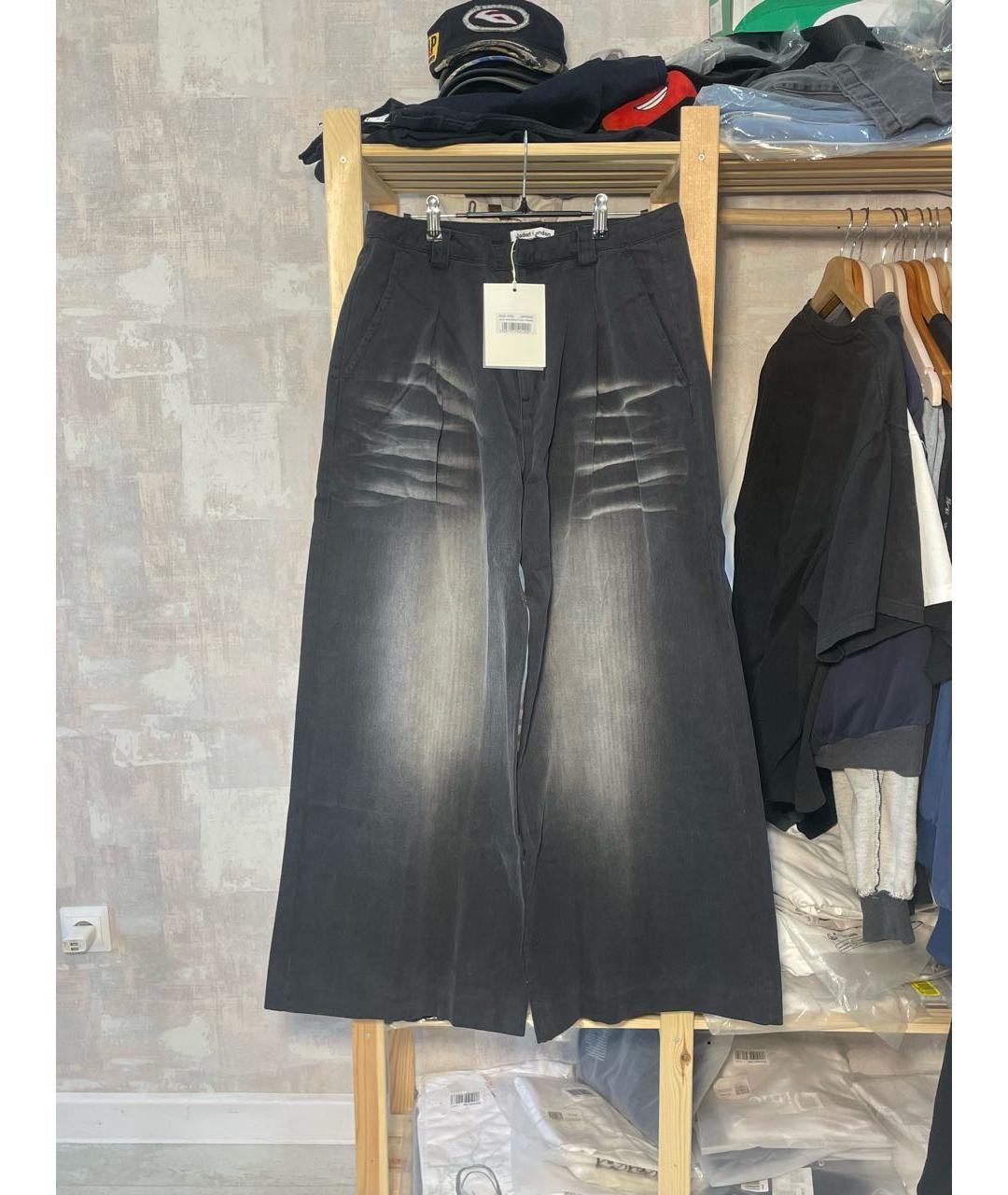 JADED LONDON Антрацитовые хлопковые повседневные брюки, фото 7