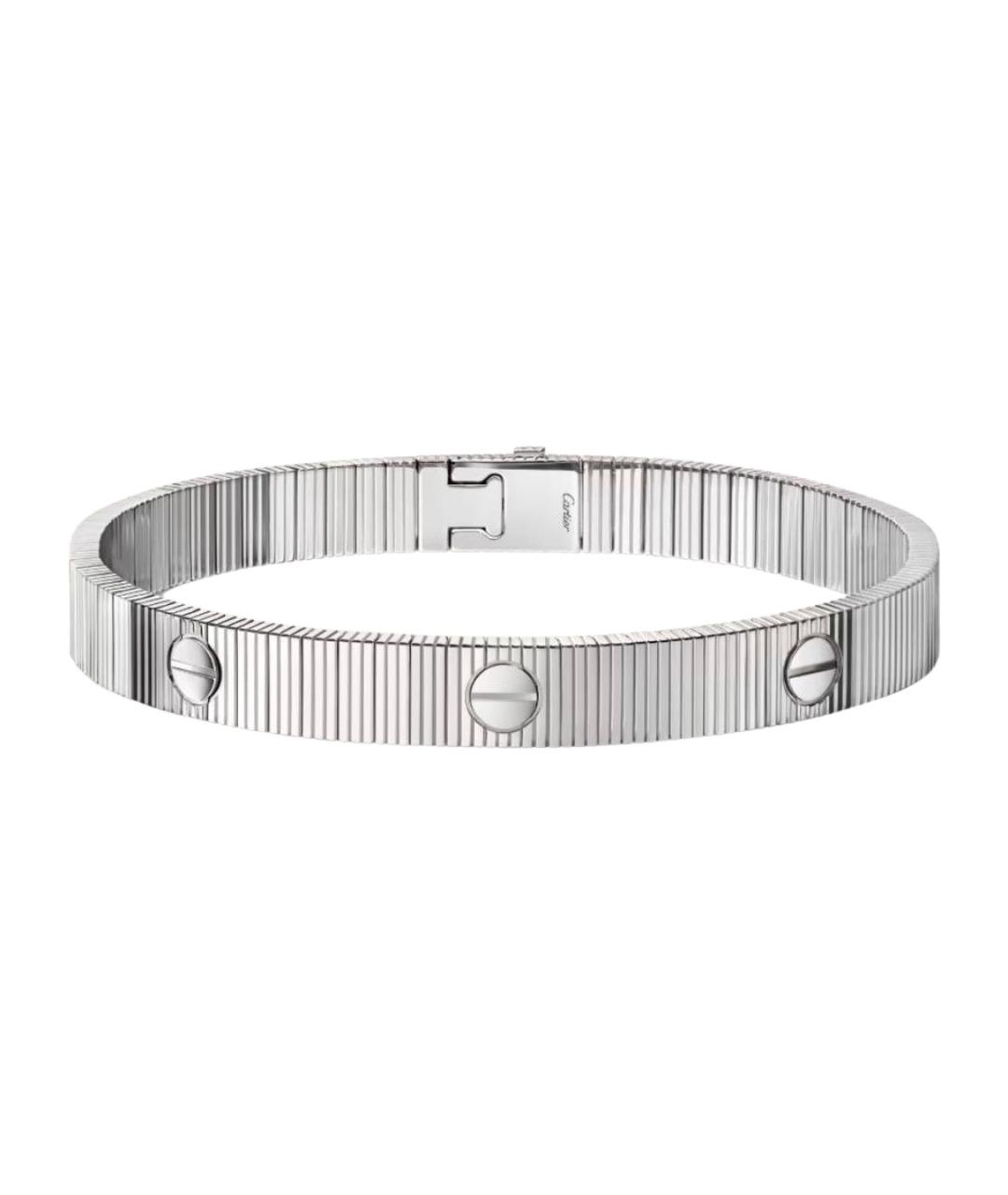 CARTIER Серебряный браслет из белого золота, фото 1