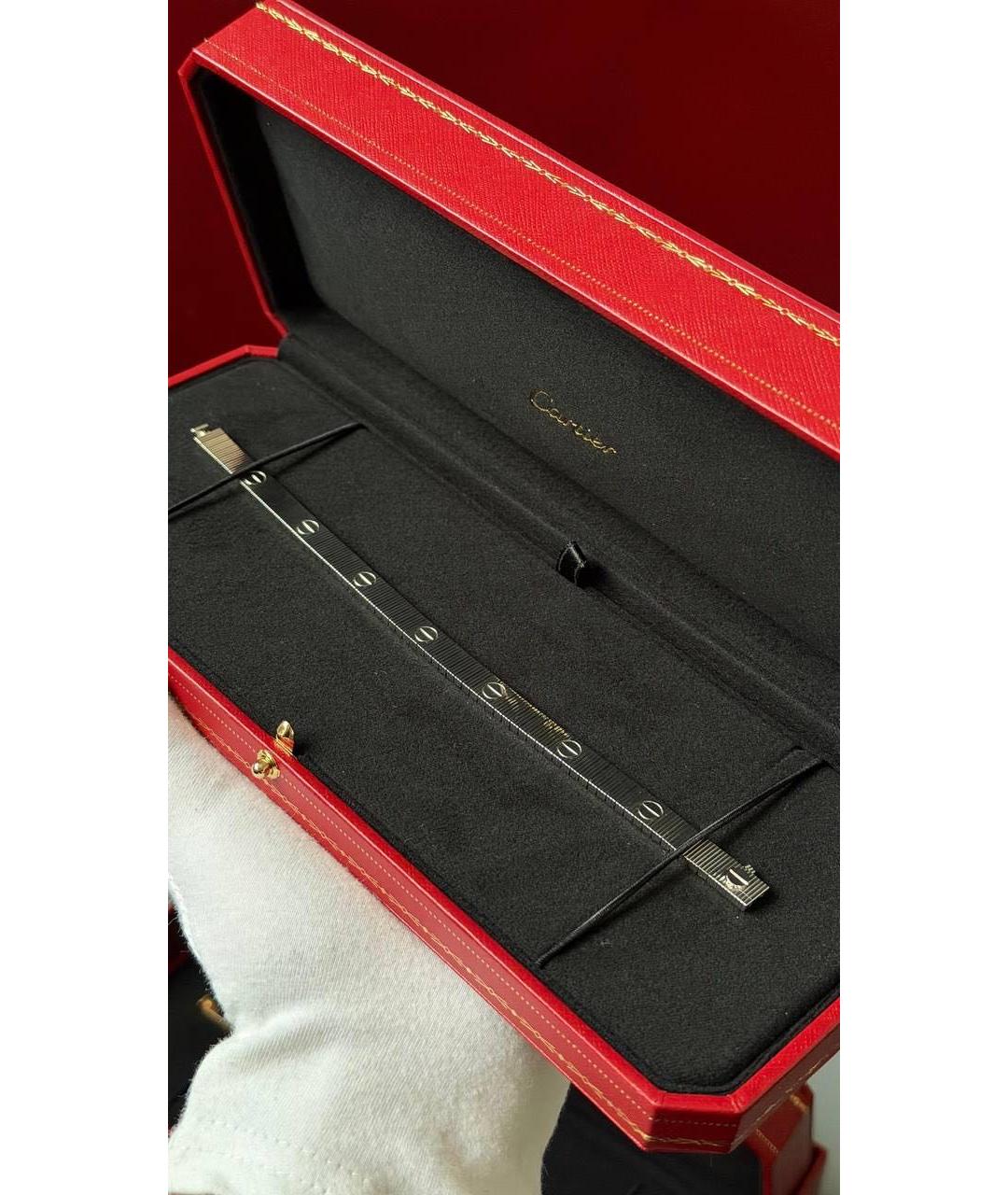 CARTIER Серебряный браслет из белого золота, фото 3