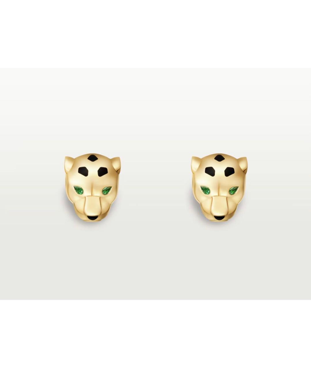 CARTIER Золотые серьги из желтого золота, фото 7