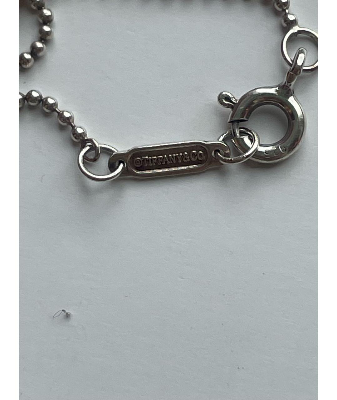 TIFFANY&CO Бирюзовая серебряная подвеска, фото 4