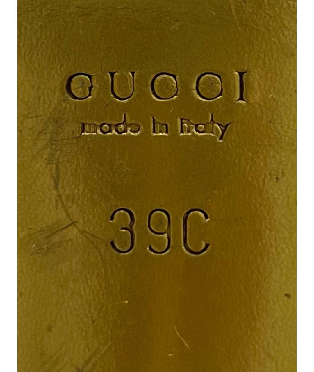 GUCCI Кожаные мюли, фото 6