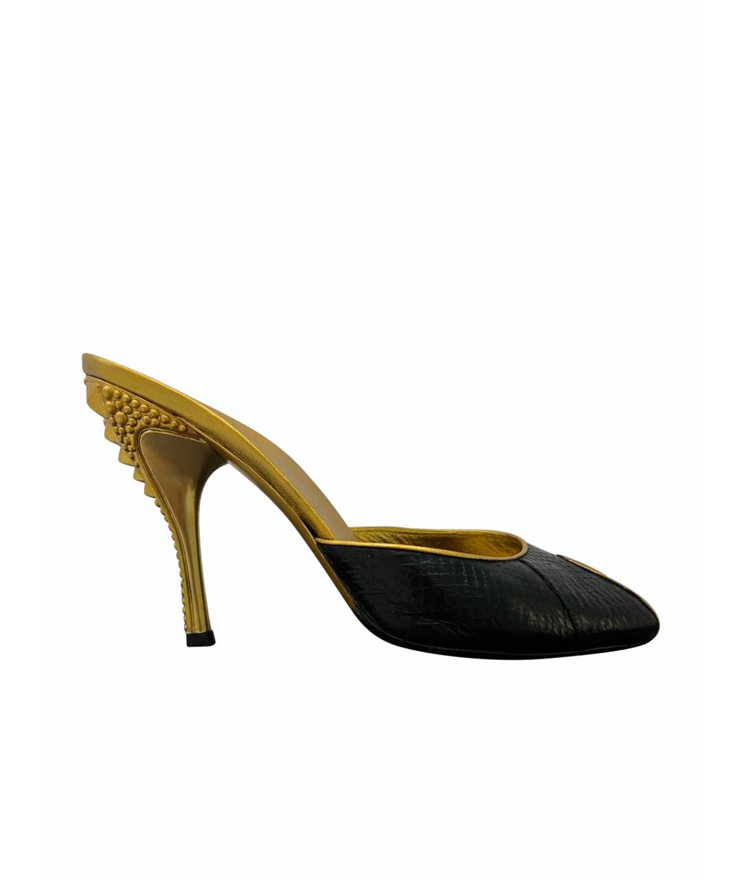 GUCCI Кожаные мюли, фото 1
