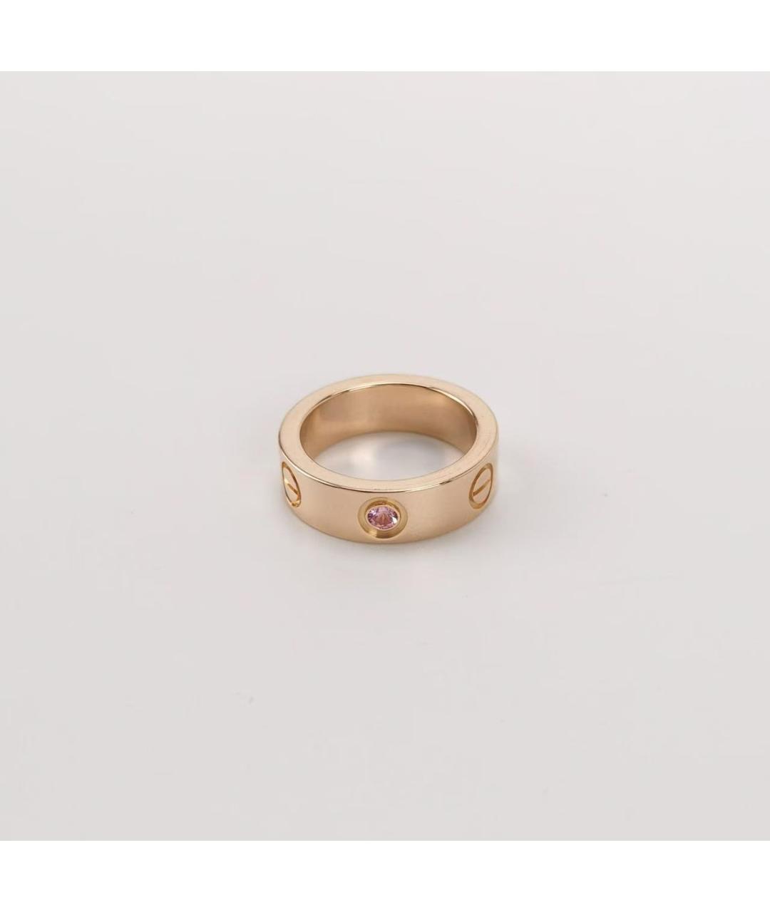 CARTIER Золотое кольцо из розового золота, фото 2