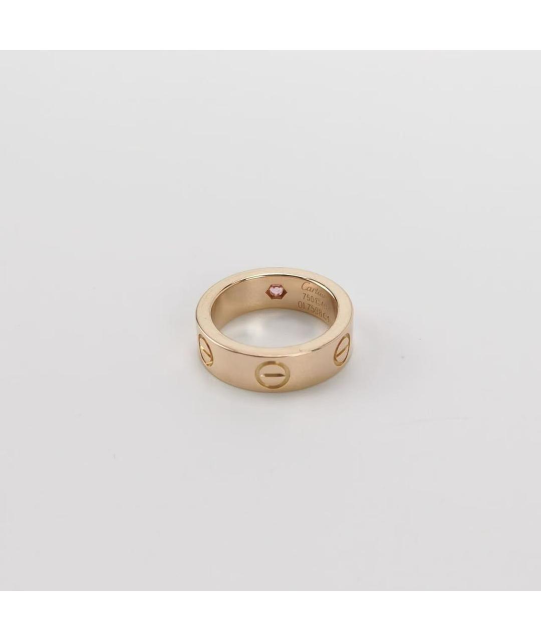 CARTIER Золотое кольцо из розового золота, фото 3
