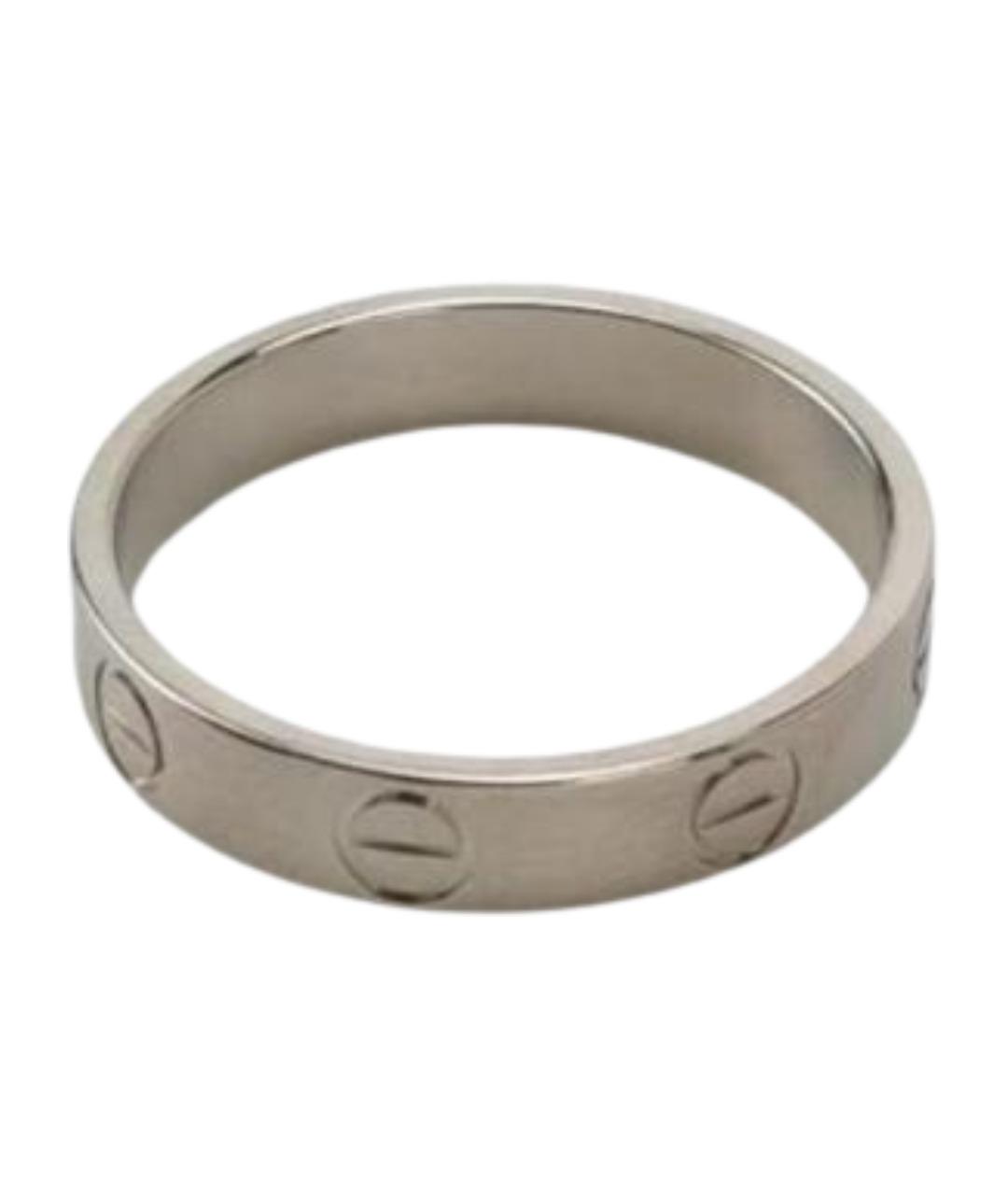 CARTIER Серебряное кольцо из белого золота, фото 1