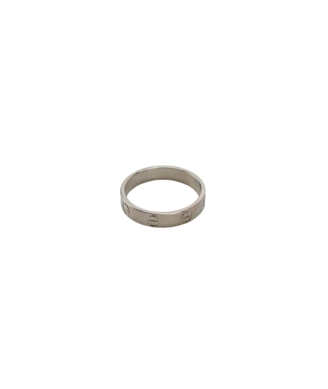 CARTIER Серебряное кольцо из белого золота, фото 5