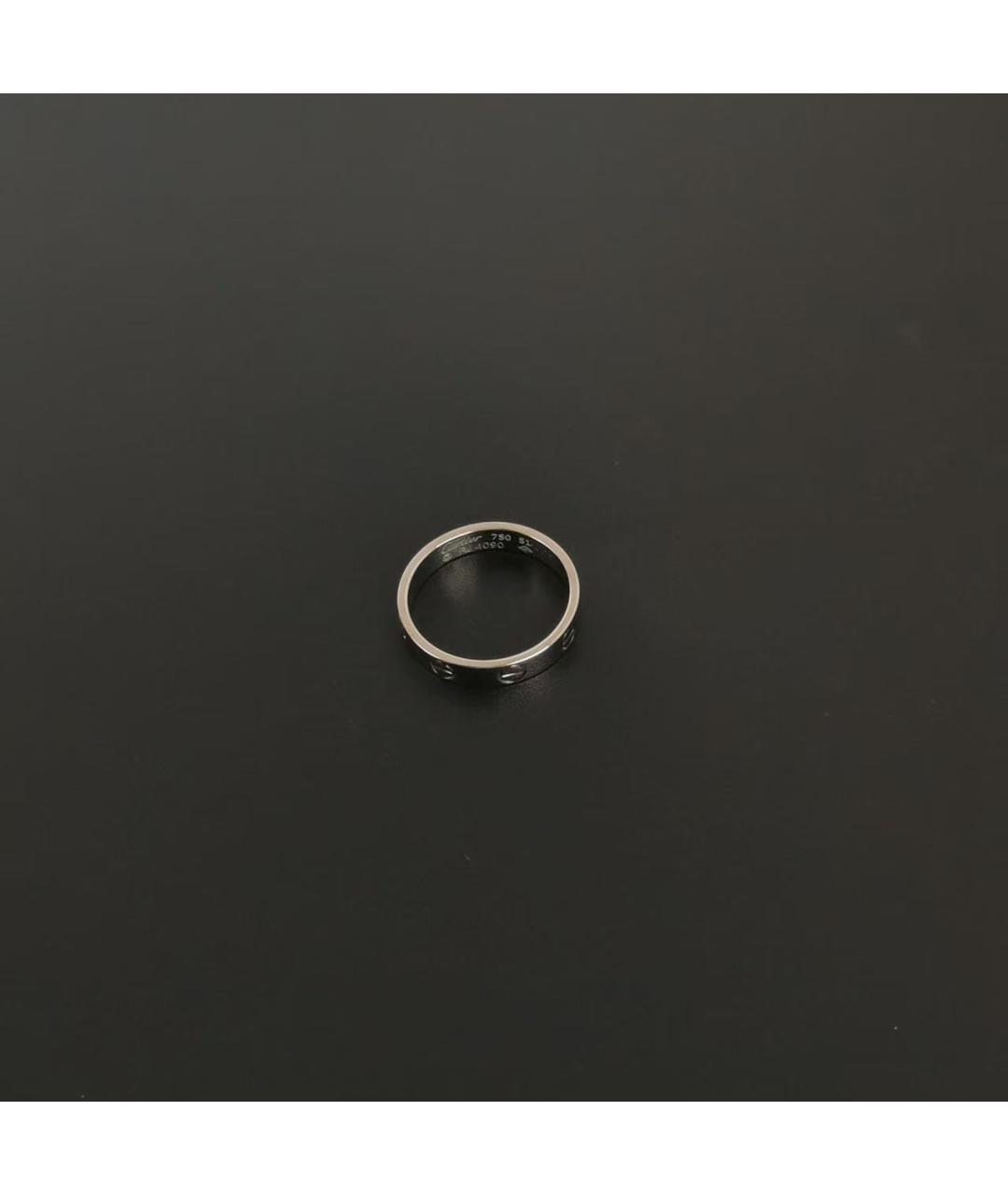 CARTIER Серебряное кольцо из белого золота, фото 4