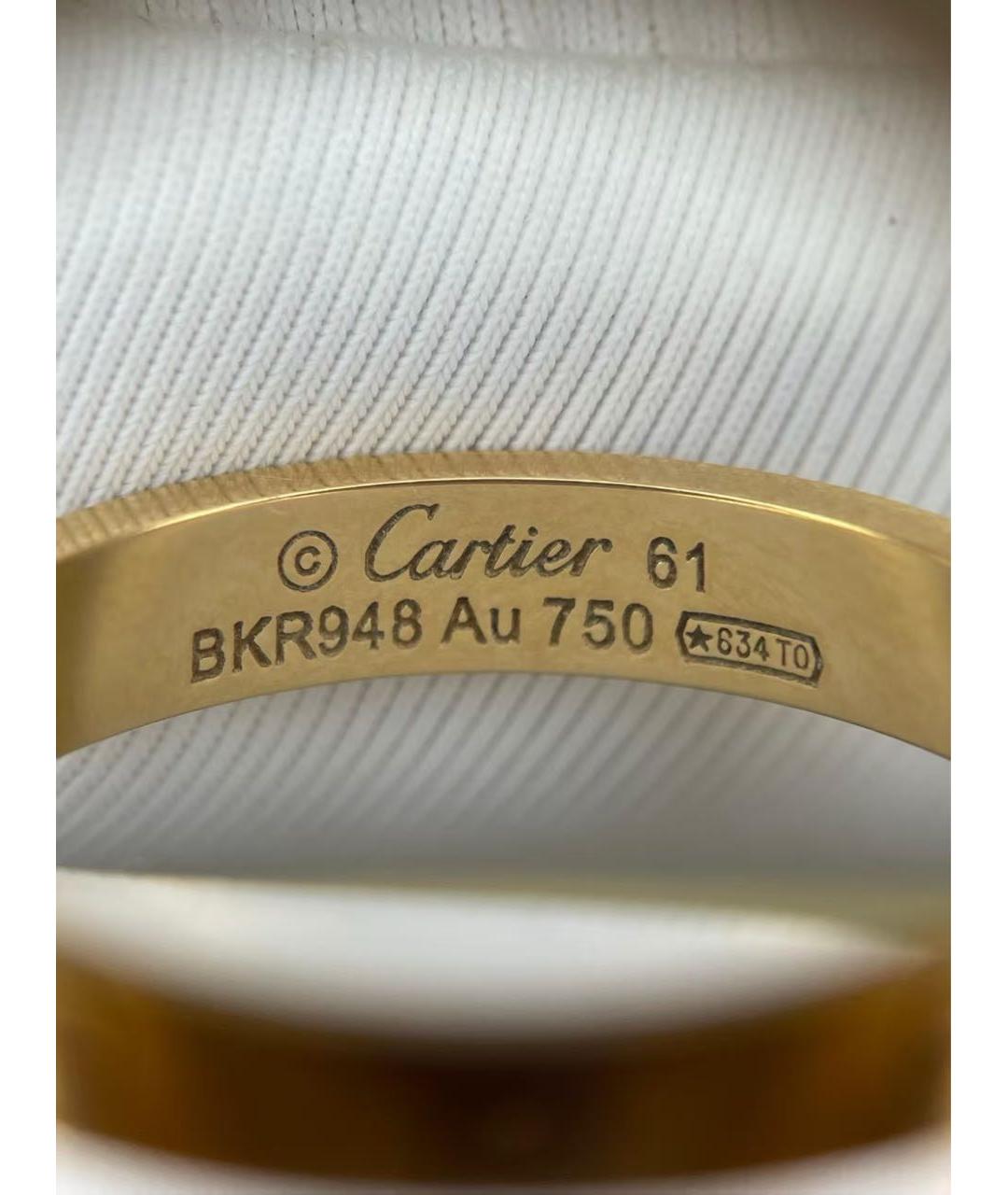 CARTIER Золотое кольцо из розового золота, фото 5
