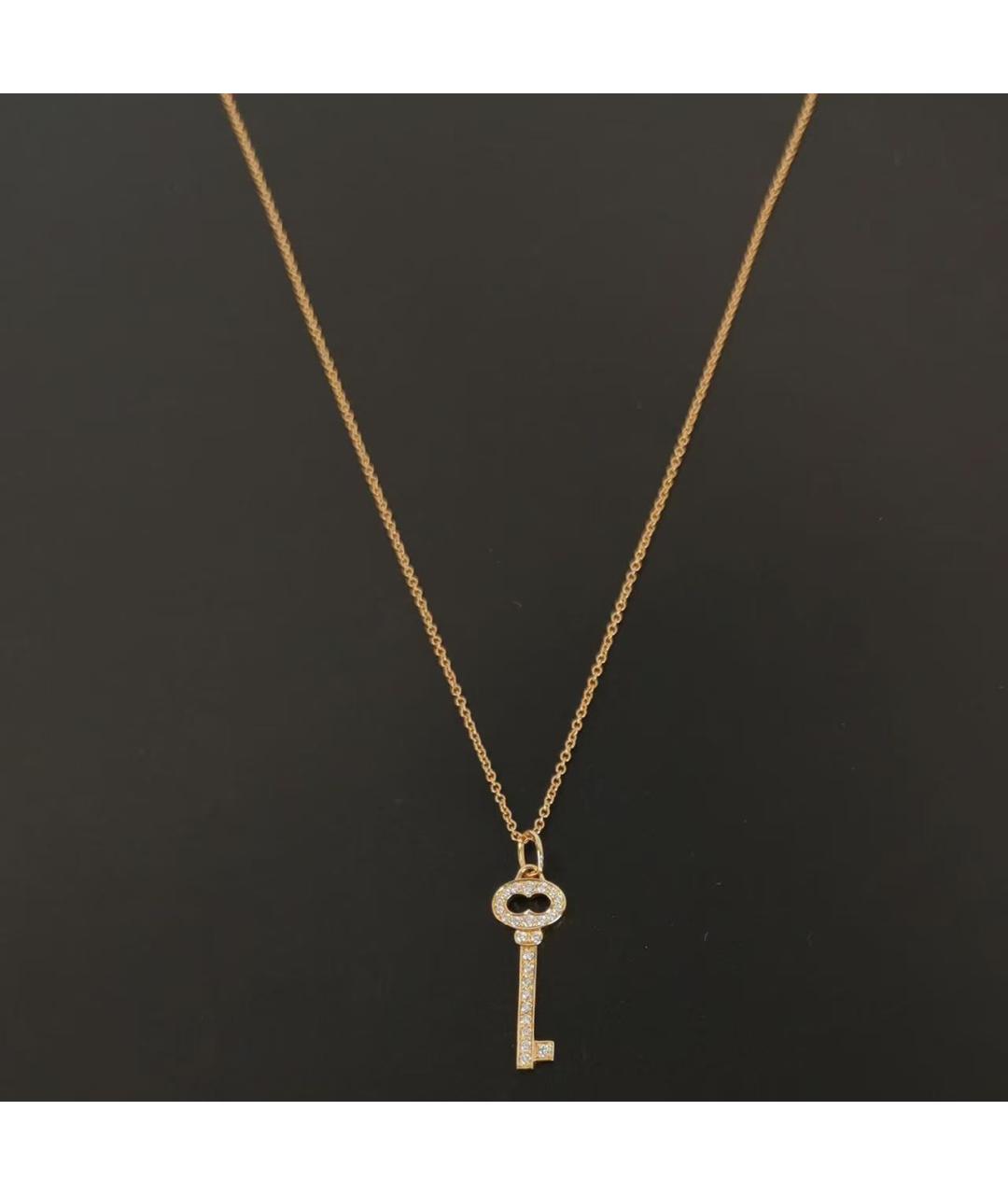 TIFFANY&CO Золотое колье из розового золота, фото 4