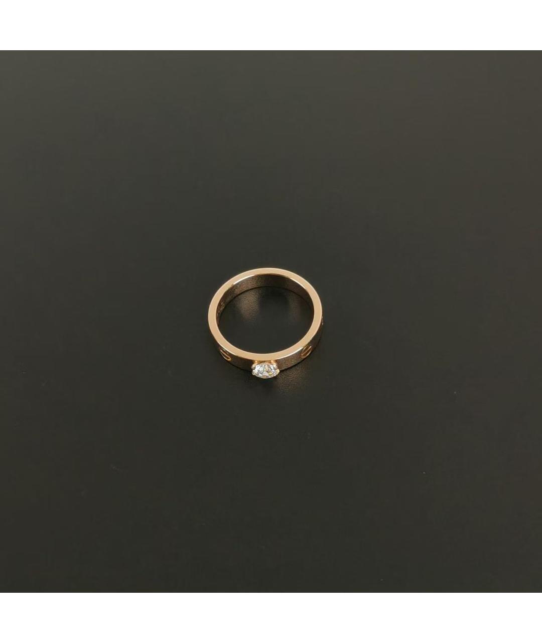 CARTIER Золотое кольцо из розового золота, фото 3