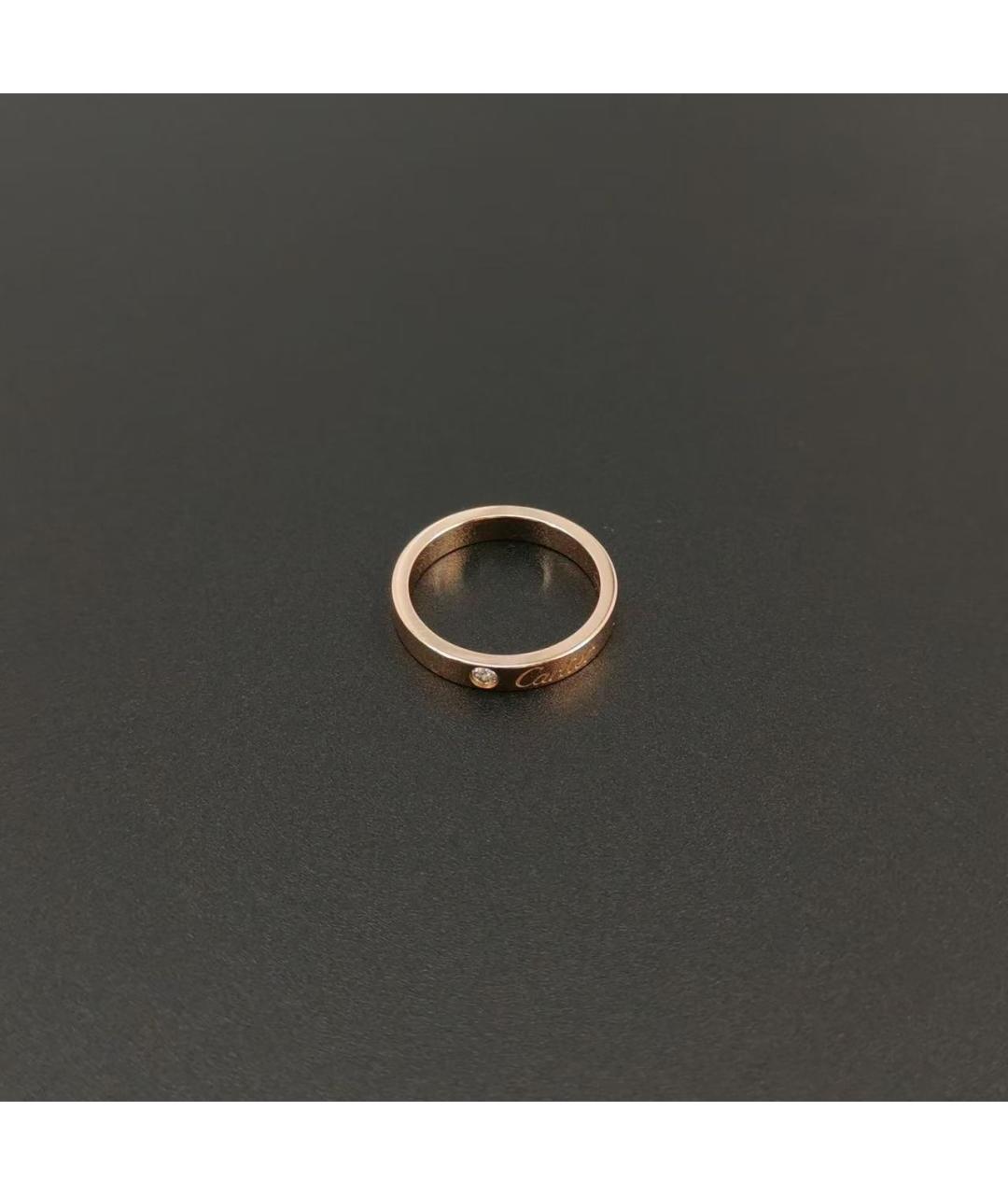 CARTIER Золотое кольцо из розового золота, фото 3