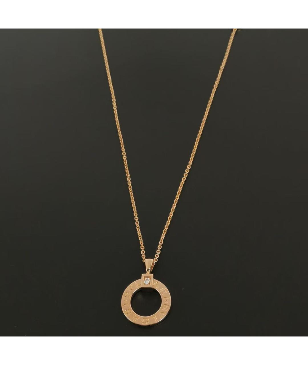 BVLGARI Золотое колье из розового золота, фото 4