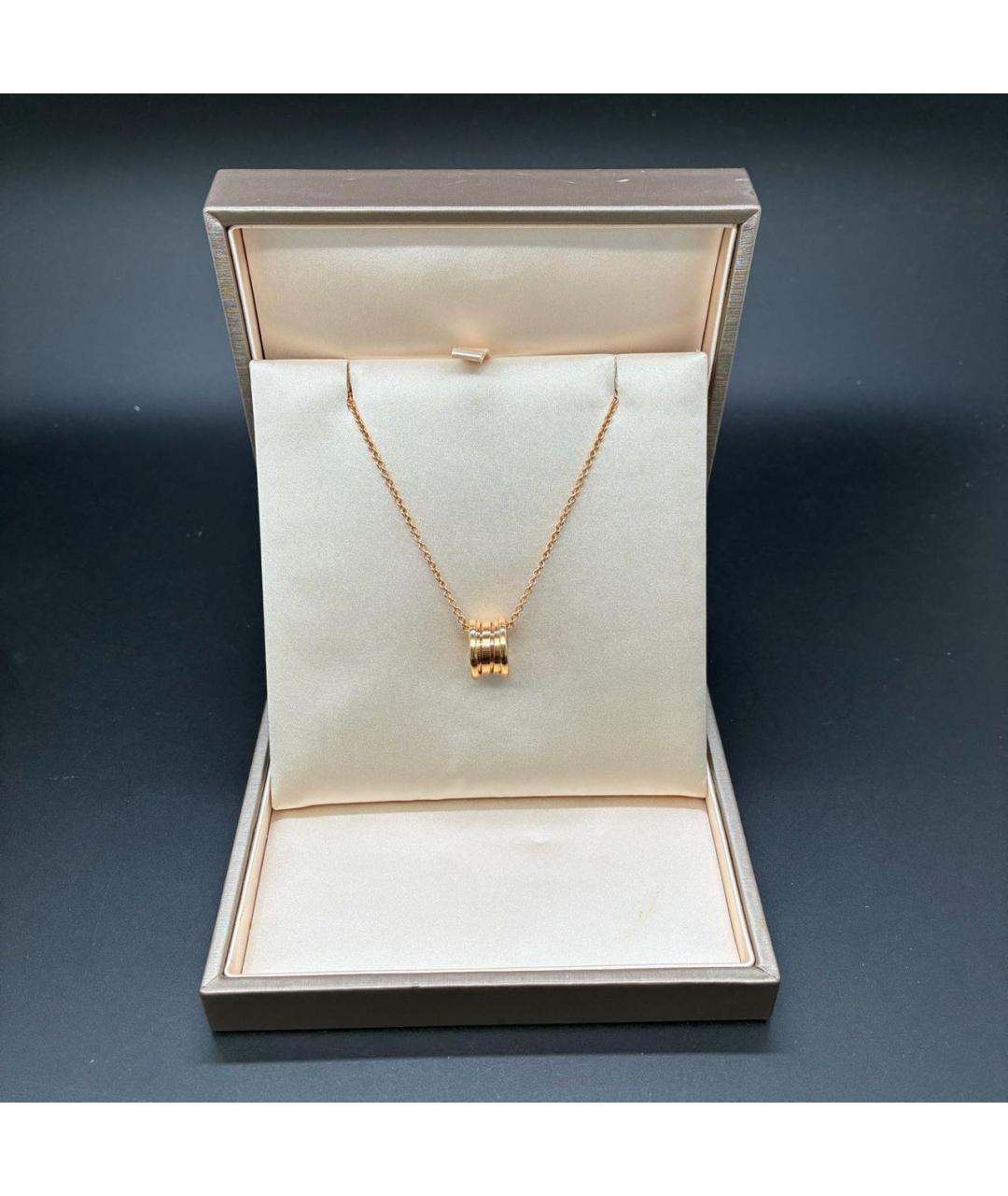 BVLGARI Золотое колье из розового золота, фото 6