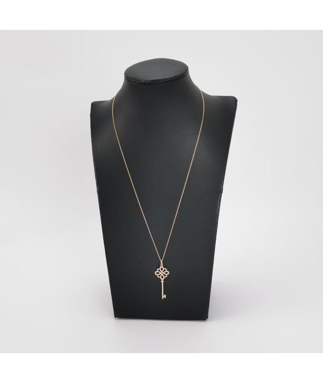 TIFFANY&CO Золотая подвеска из розового золота, фото 5