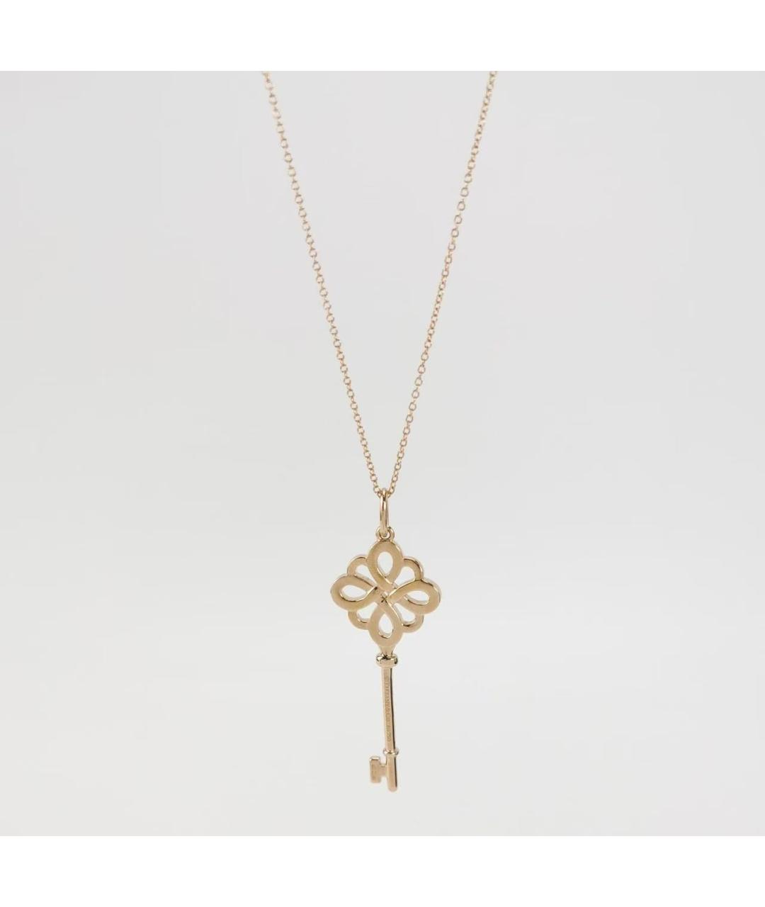 TIFFANY&CO Золотая подвеска из розового золота, фото 2