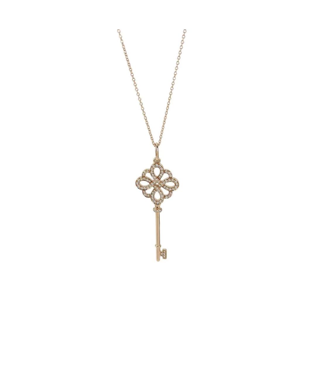 TIFFANY&CO Золотая подвеска из розового золота, фото 6