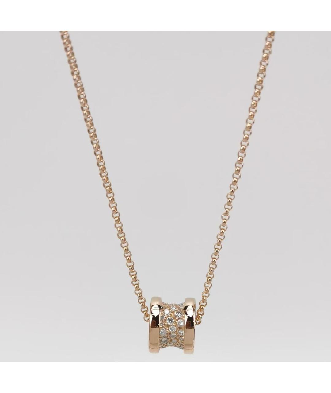 BVLGARI Золотое колье из розового золота, фото 2