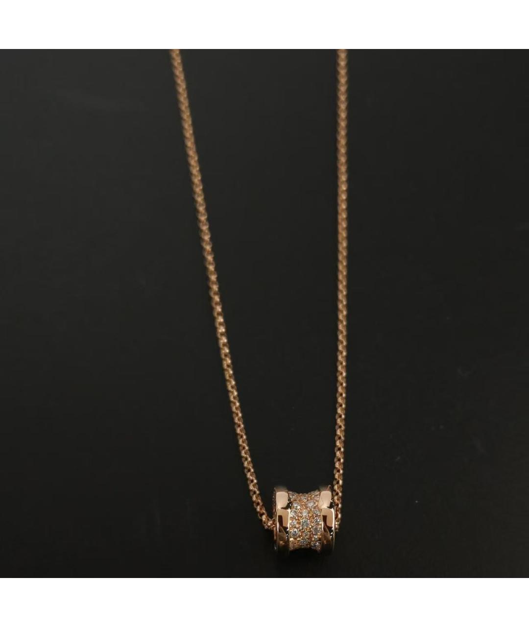 BVLGARI Золотое колье из розового золота, фото 3
