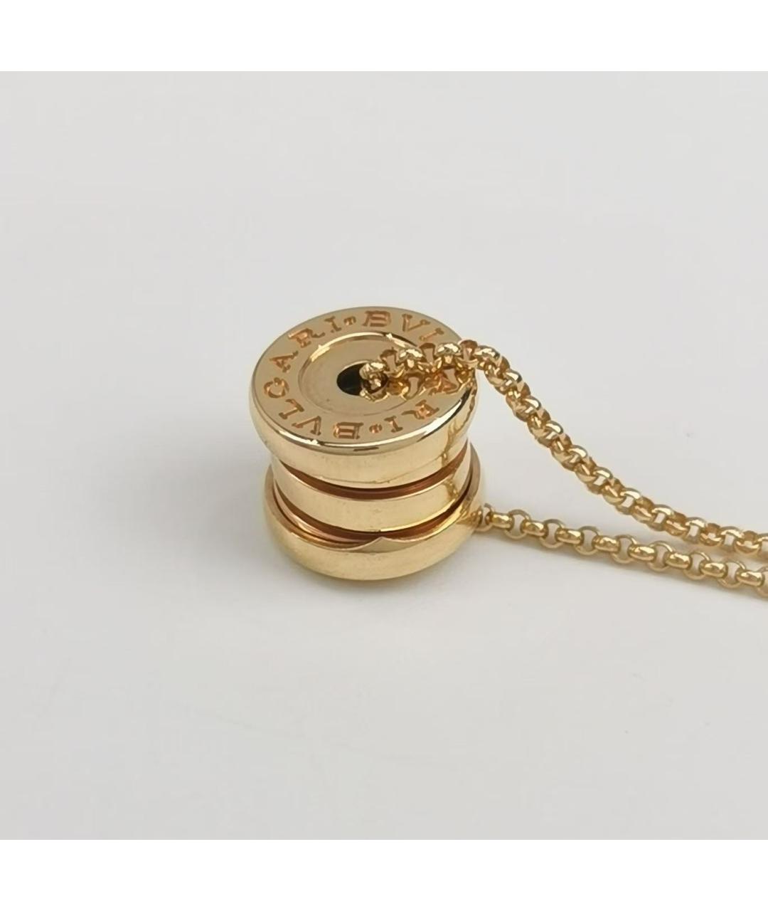 BVLGARI Золотая подвеска из розового золота, фото 4